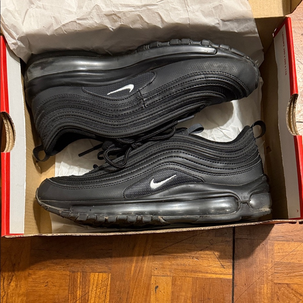 Nike Men's Black Air Max 97 Sneakers